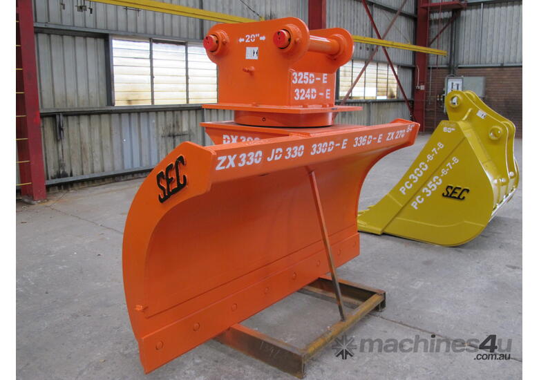 SEC 30tonne Excavator Hydraulic Rotate Chuck Blade 