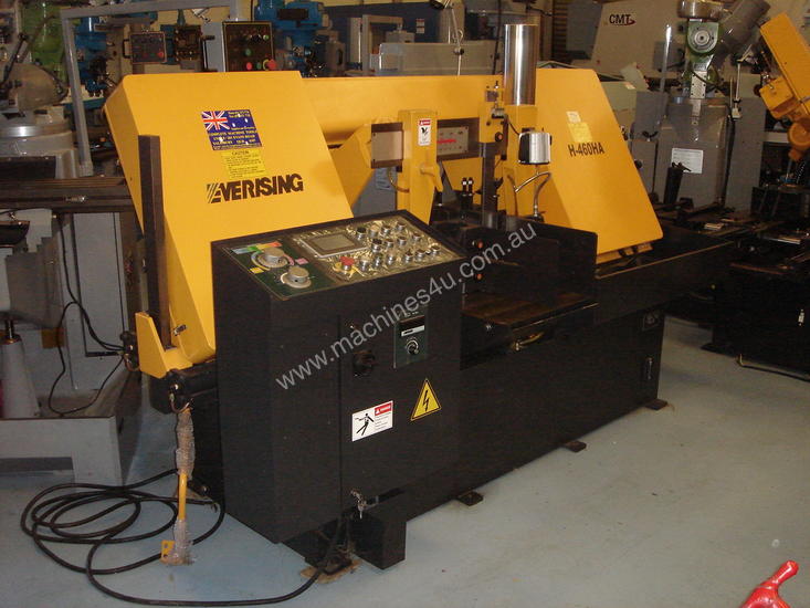 caption EVERISING H-460HA SINGLE COLUMN AUTOMATIC BAND SAW