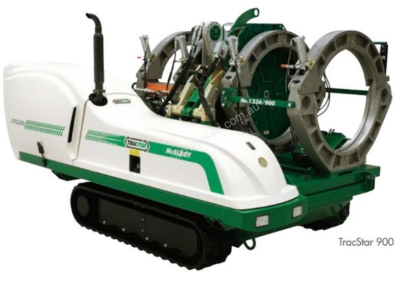 caption McElroy T900 Butt Fusion Welding Machine