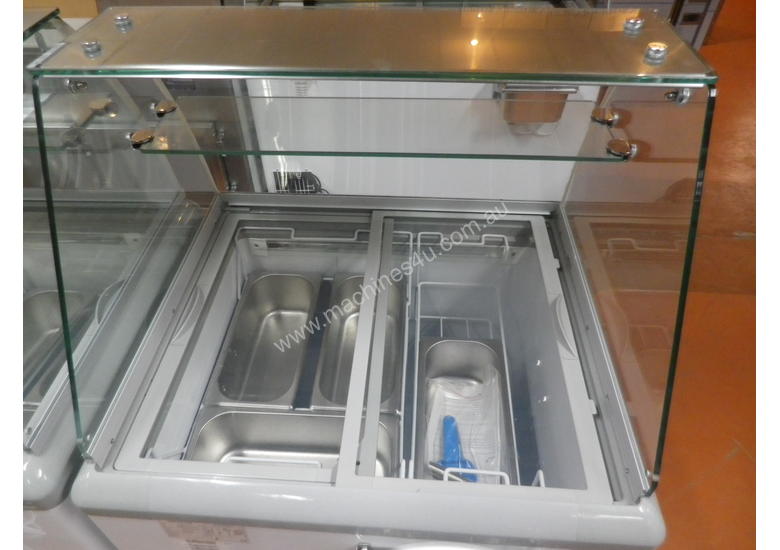 caption 4 Basket Ice-Cream Display Freezer