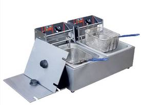 F.E.D. EF-82 Double Benchtop Electric Fryer - picture0' - Click to enlarge