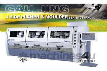 Gau Jing GH Series 4 Side Planer and Moulder Pneumatic Rollers and Optional Upgrades!
