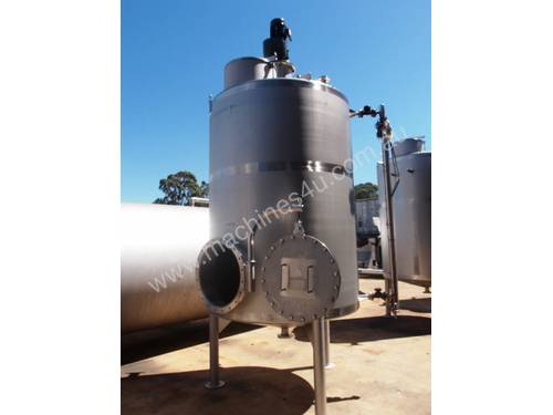 Stainless Steel Mixing Tank - Capacity 6,000 Lt.