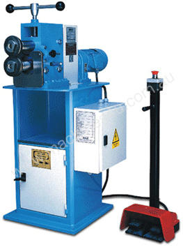 caption BM-M & BM-H Motorised Swageing rolls