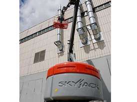 SKYJACK SJ51AJ Mobile knuckle boom lift - 15.5m (51ft) diesel - Hire - picture2' - Click to enlarge