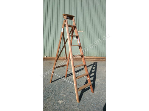 Ladder Step Timber Kennet Antique Style Original Collectible 