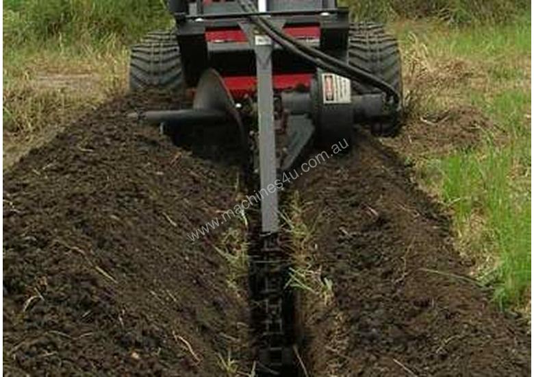 caption NEW : CHAIN TRENCHER DINGO KANGA MINI LOADER FOR HIRE
