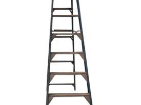 Bailey Step Ladder 3 Meter Fiberglass Industrial 9 Step - picture0' - Click to enlarge