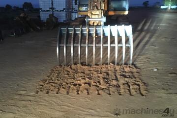 Stick rake 1900mm wide suit 18-23ton excavator CAT