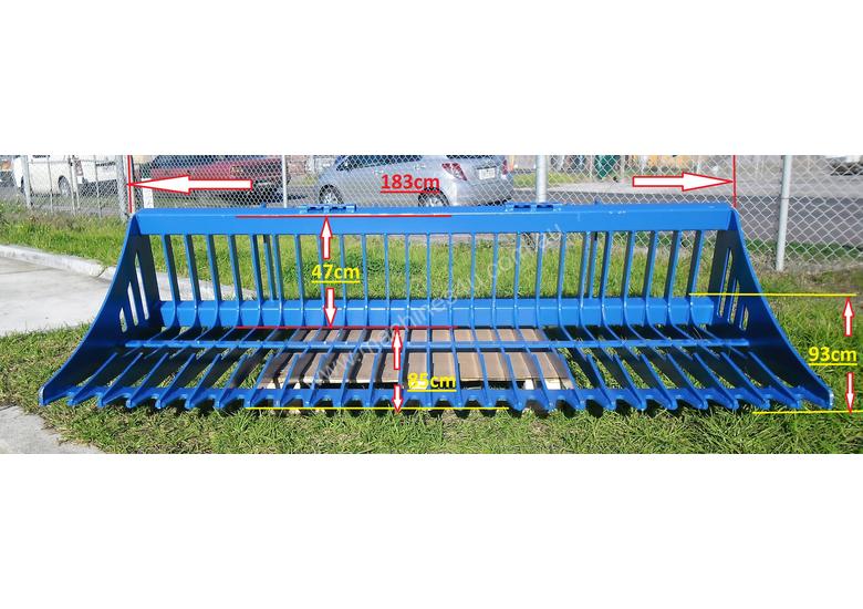 New 2019 titan Bobcat Skid steer Rock bucket Skid Steer Buckets in