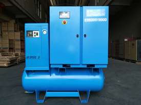 FOCUS INDUSTRIAL 85 CFM/20hp Rotary Screw Compressor w/ Integrated Air Dryer & Receiver Tank. - picture0' - Click to enlarge