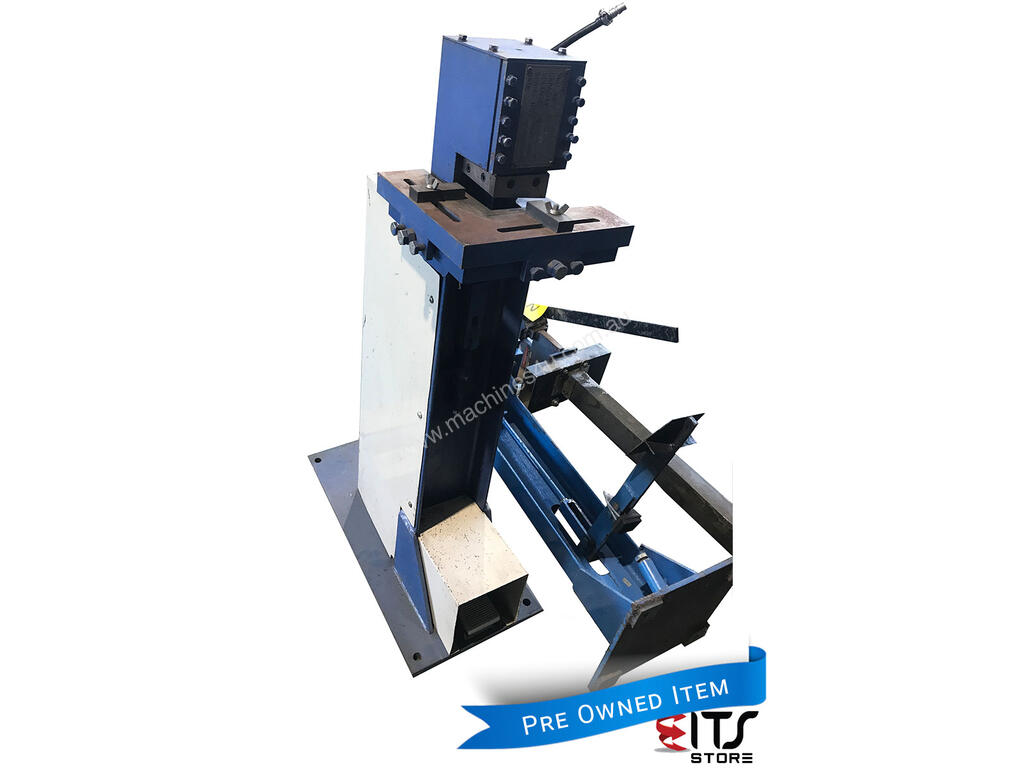 Used Unknown Sheet Metal Corner Notcher Capacity 1 5mm Metal x 80mm