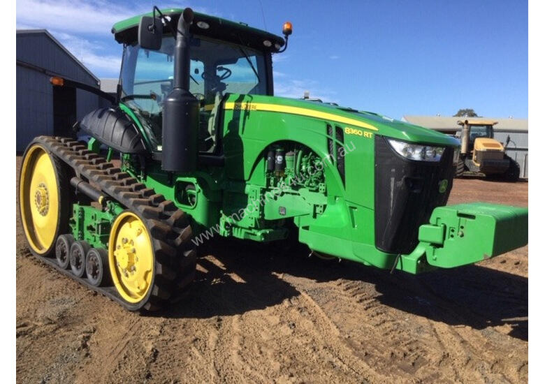 caption John Deere 8360RT Tracked Tractor
