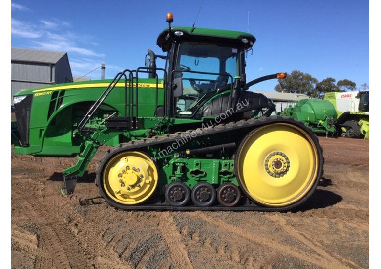 caption John Deere 8360RT Tracked Tractor