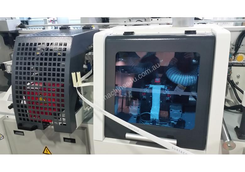 caption NANXING Pre milling Corner Round 3 speed 16 -20-24m/min Auto Edgebander NB7CJ option Return Conveyor