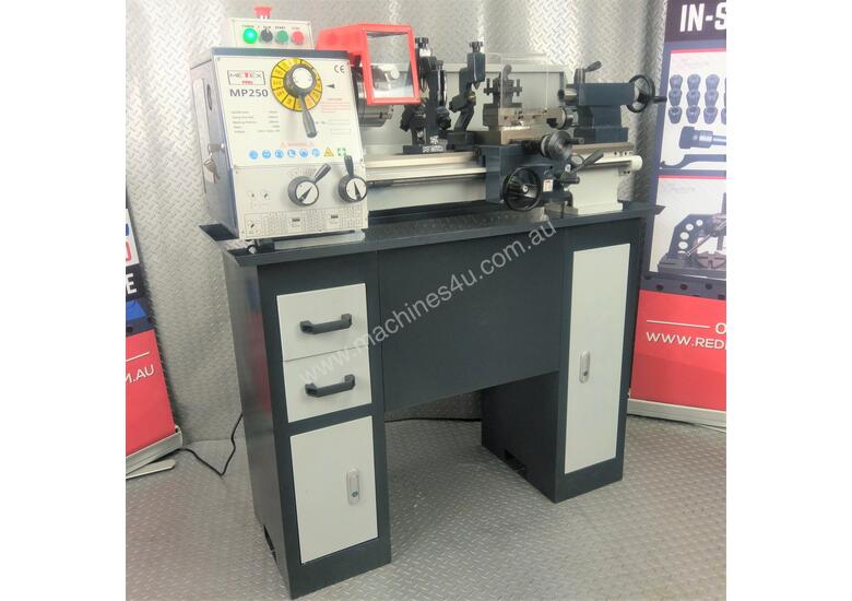 New Metex Pro Metal Lathe Workshop Bench Metex Pro Mp250 250mm X