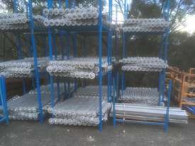 NON-DRILL POSTS GUARDRAIL SYSTEM (GALVANIZED STEEL) - picture0' - Click to enlarge