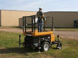 TPX 9000 Trailer Mounted Scissor Lift - picture1' - Click to enlarge