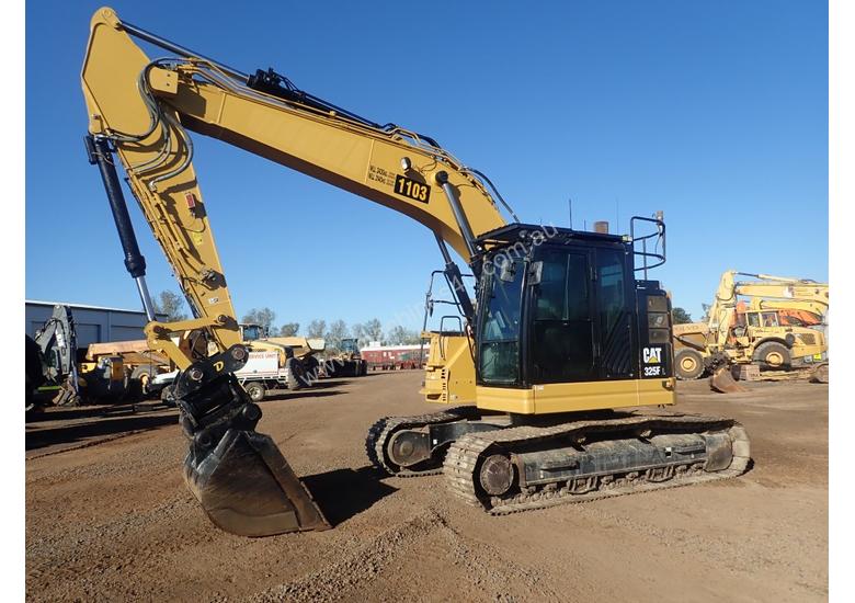 caption Caterpillar 325F LCR Excavator