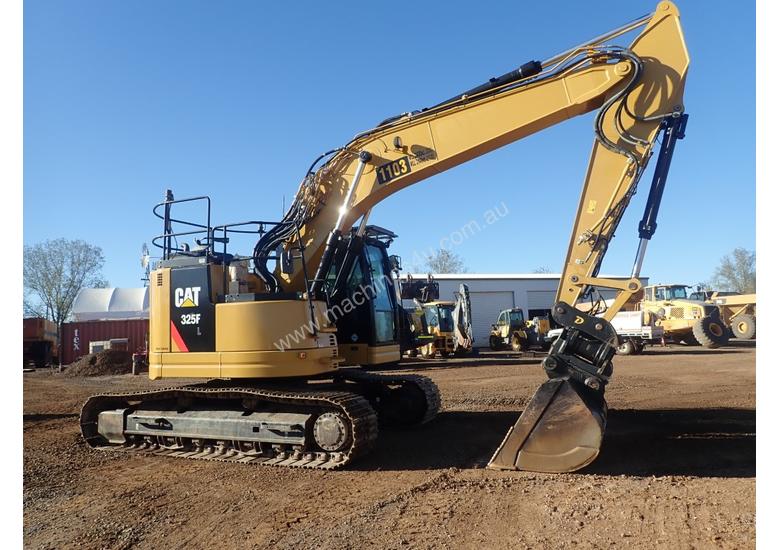 caption Caterpillar 325F LCR Excavator