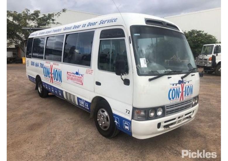 caption 2001 Toyota Coaster 50 Series