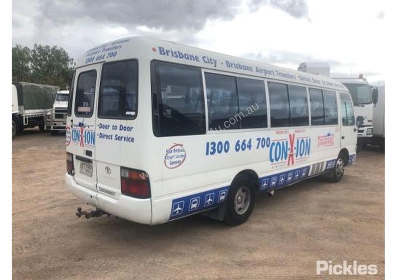 caption 2001 Toyota Coaster 50 Series
