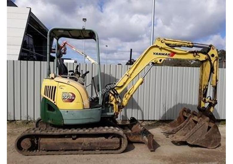 caption USED 2005 YANMAR VIO35-3 MINI EXCAVATOR U3696