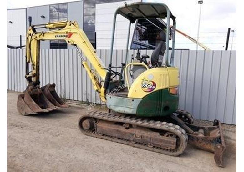 caption USED 2005 YANMAR VIO35-3 MINI EXCAVATOR U3696