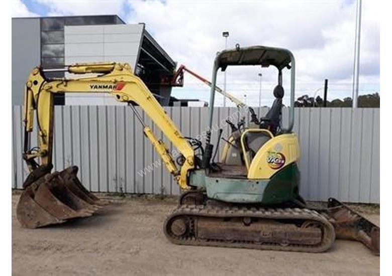 caption USED 2005 YANMAR VIO35-3 MINI EXCAVATOR U3696