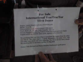 International TD6 Std Tracked-Dozer Dozer - picture1' - Click to enlarge