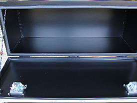 Toolbox Steel Powdercoated Black& Stainless Steel Lid Truck 1200x350x500mm TB025 - picture1' - Click to enlarge