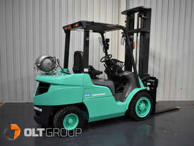 Mitsubishi 3 Tonne Forklift LPG Sideshift 4th Function with Fork Positioner Low Hrs Current Model - picture1' - Click to enlarge