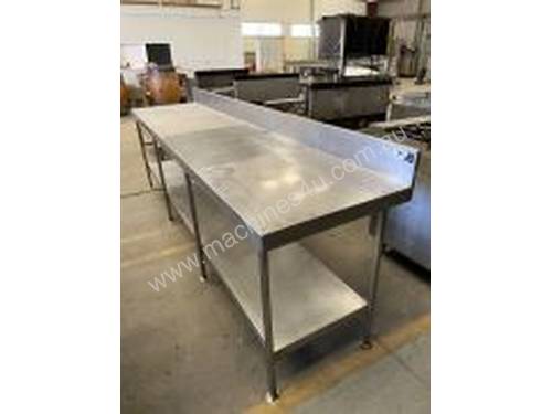 Preparation Bench, stainless steel