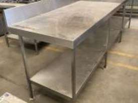Preparation Bench, stainless steel - picture0' - Click to enlarge
