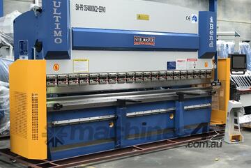 Feature Packed 135Ton x 4000mm CNC Pressbrake With CNC Touch Screen Controller & Laser Guards