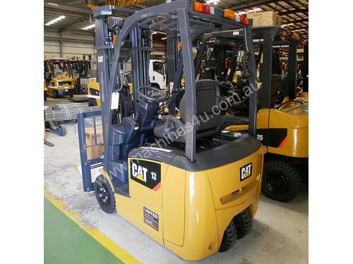 CAT 1.3T 3-Wheel Electric Forklift EP13TCB