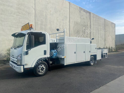 Isuzu NPR400 Service Body Truck