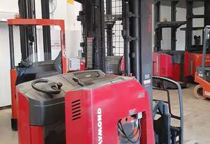 ACTIVE FORKLIFTS - Raymond Sit Down High Reach Truck 2010 model 2000kg 6858mm lift