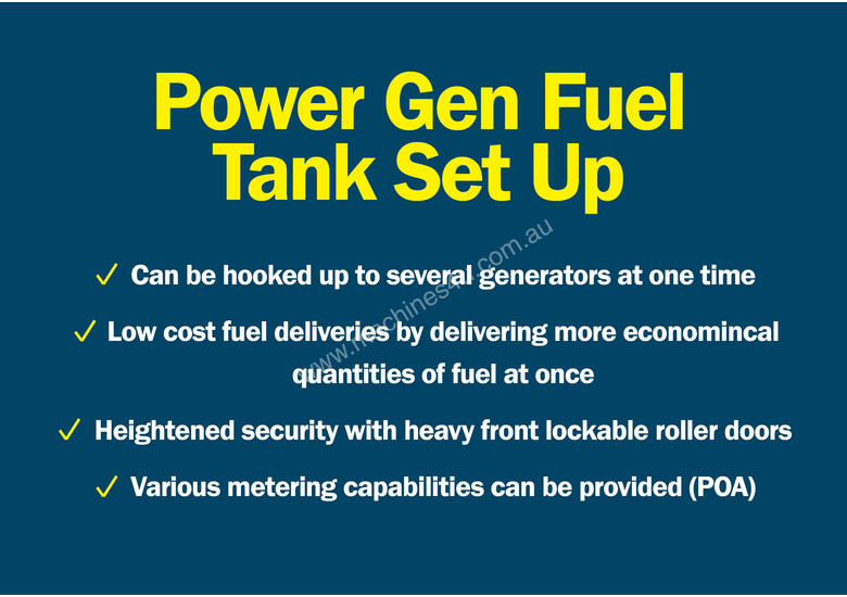 caption Powergen Setup Fuel Tanks