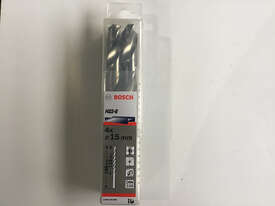 Bosch Metal Drill Bit Hss-G 15.0mmØ x 169mm Reduced Shank long 4 PACK - picture1' - Click to enlarge