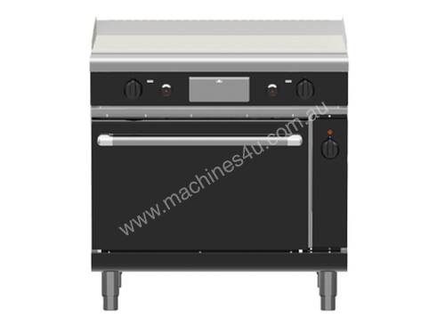 Waldorf Bold GPB8910GEC - 900mm Gas Griddle Electric Convection Oven Range