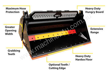 Digga Standard 4 in 1 Bucket - 1450mm WIde