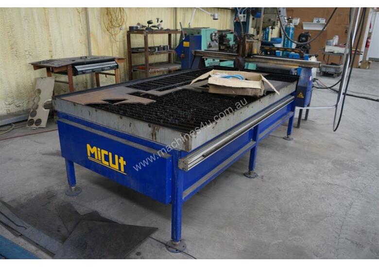 caption MiCut CNC plasma table