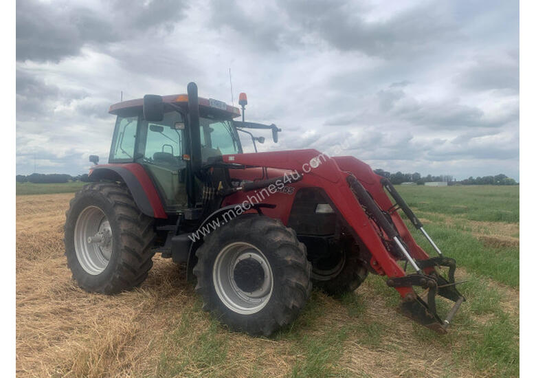 caption CASE IH MXM155 FWA/4WD Tractor