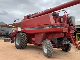 Case IH 2388 Axial Flow Combine & MacDon 2042 30ft Draper Front - picture1' - Click to enlarge