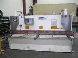 CMT 2500mm x 4mm Variable Rake Hydraulic Guillotine - picture0' - Click to enlarge