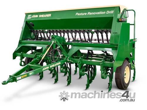 caption John Shearer Pasture Renovation Drill - Enhance Productivity on the Farm!