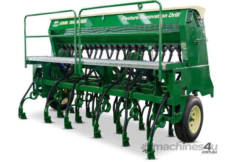 caption John Shearer Pasture Renovation Drill - Enhance Productivity on the Farm!