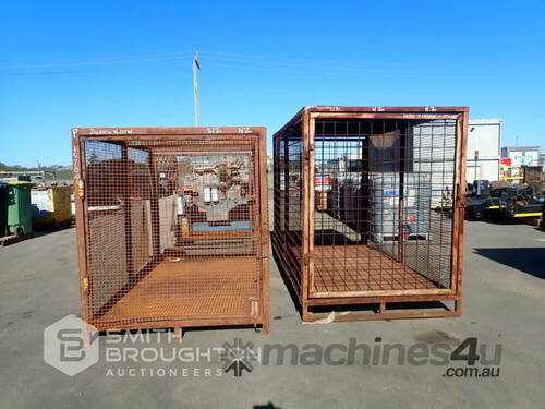 2 X MESH WIRE CAGES