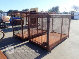 2 X MESH WIRE CAGES - picture1' - Click to enlarge